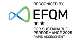 Recognised by EFQM 2 Star for sustainable Performance 2025