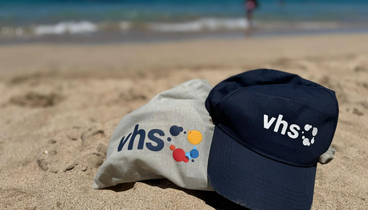 vhs am Strand