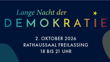 Genieße die Vielfalt: Leckere Mocktails an der Verhandel-Bar. Werde aktiv! Denk mit & mach mit bei unseren Demokratie-Kisten. 